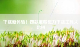 下载新体验！四款宝藏磁力下载工具大比拼
